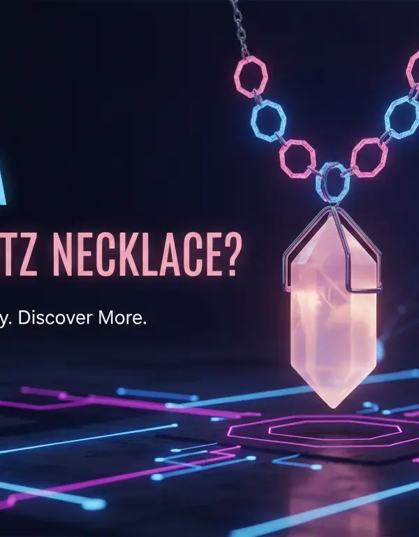 Illustration of What Is a Rose Quartz Necklace?