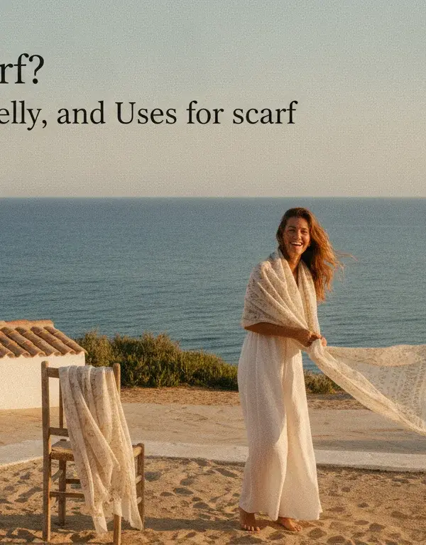 Illustration of What Is a Scarf? Definition, Etymology, and Uses