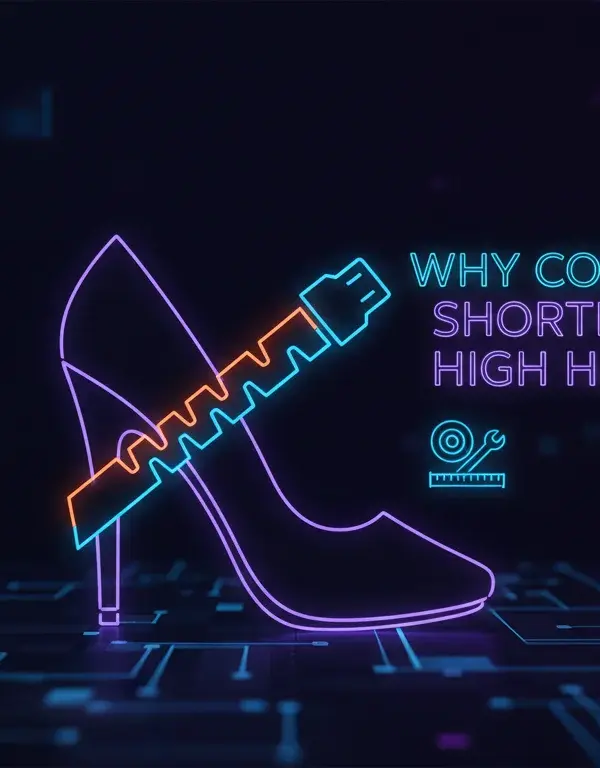 Illustration of Why Consider Shortening High Heels?