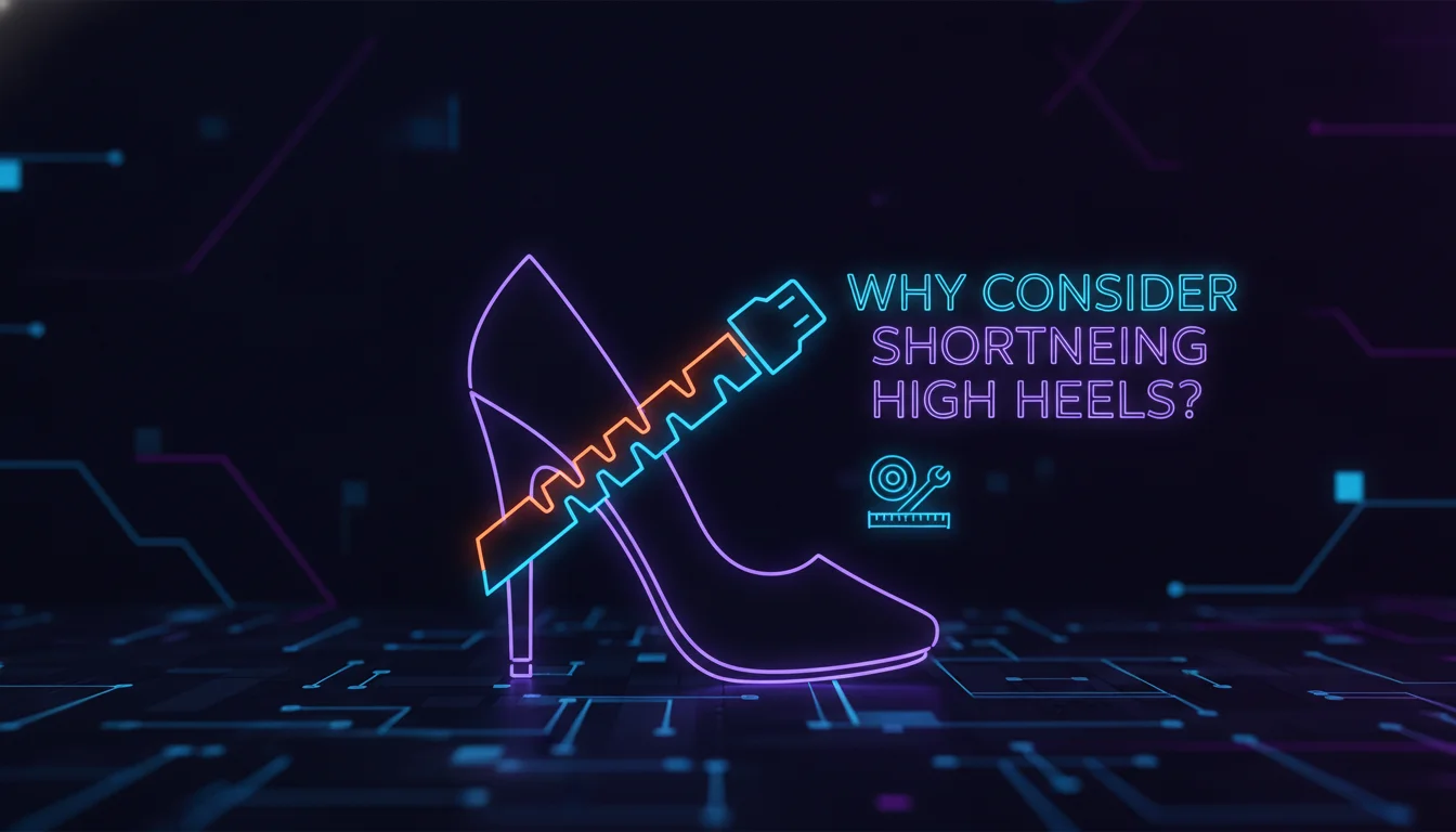 Illustration of Why Consider Shortening High Heels?