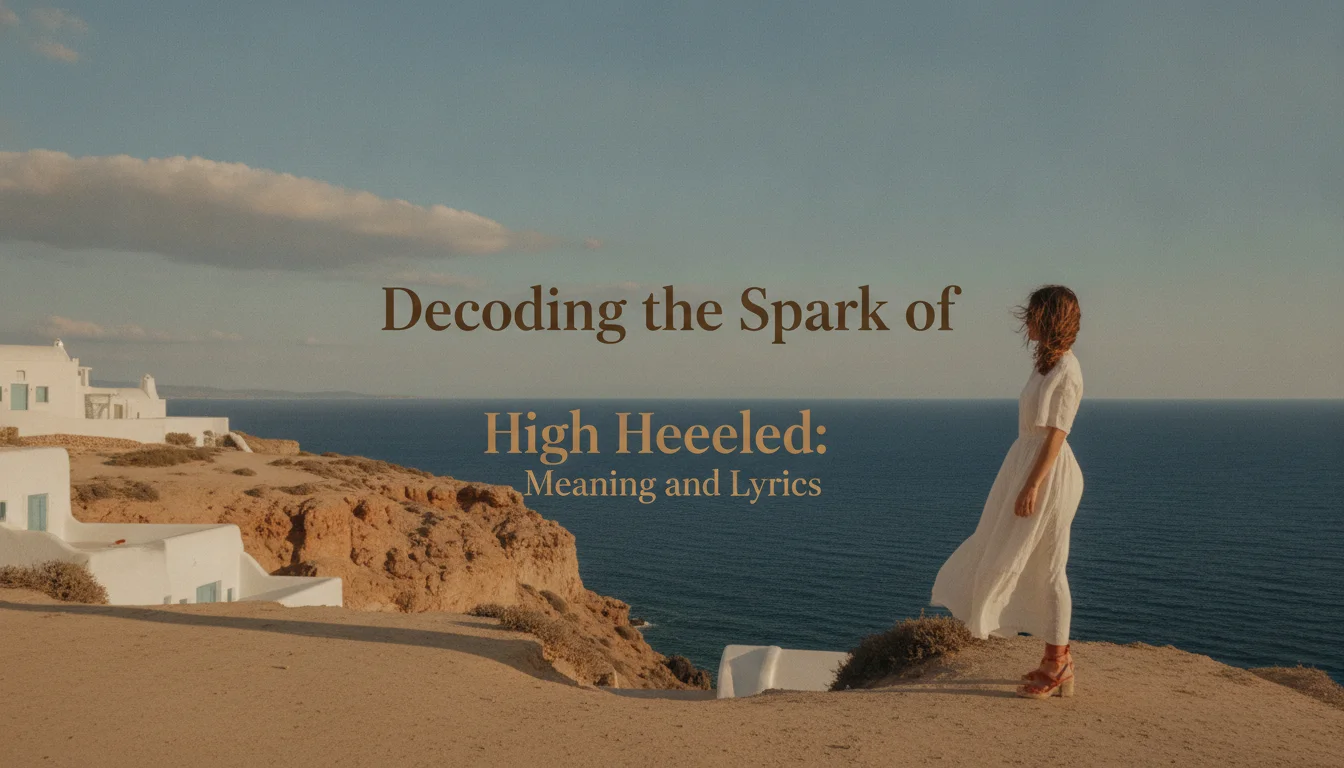 Concept illustration for Decoding the Spark of High Heeled: Meaning and Lyrics