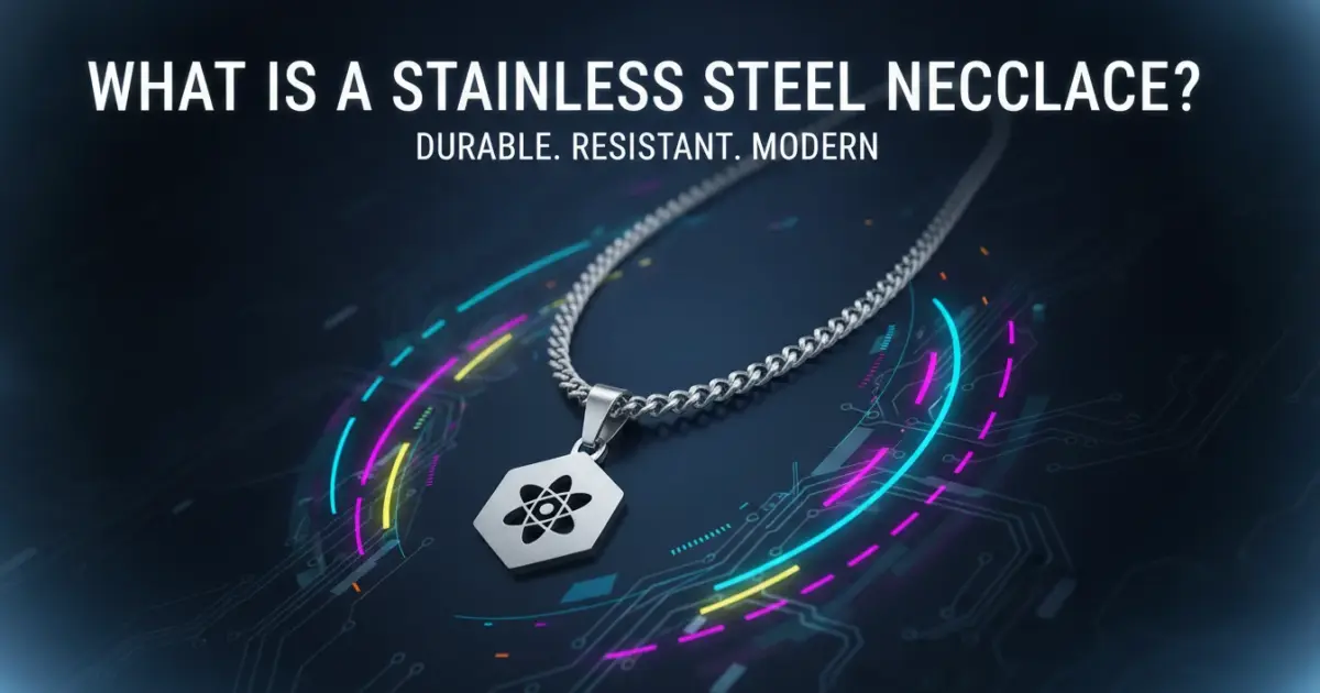 Illustration of What Is a Stainless Steel Necklace?