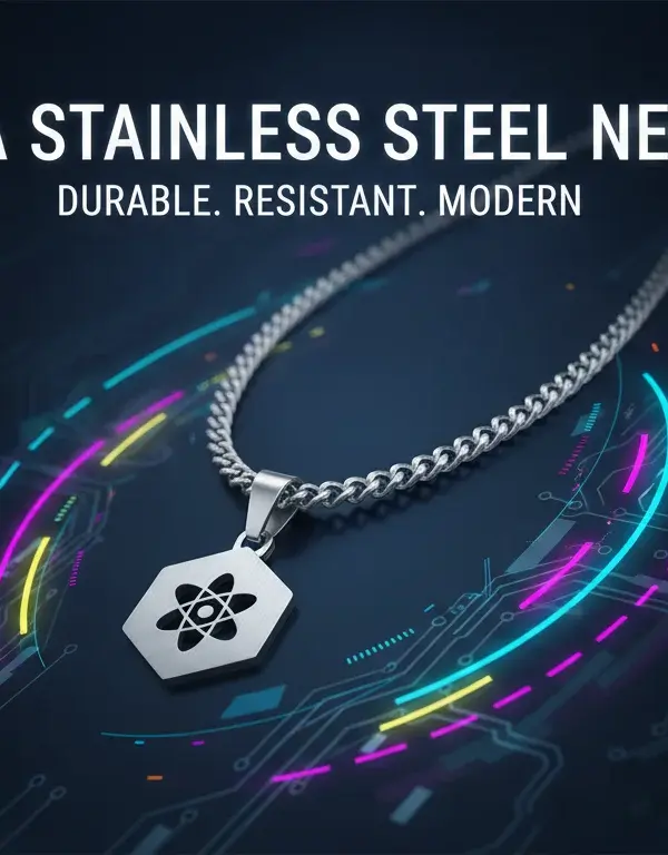 Illustration of What Is a Stainless Steel Necklace?