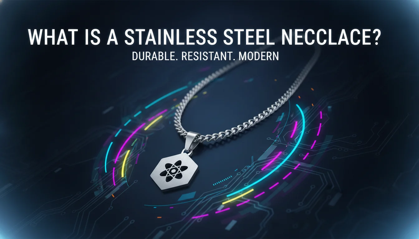 Illustration of What Is a Stainless Steel Necklace?