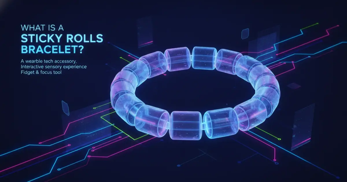 Illustration of What Is a Sticky Rolls Bracelet?