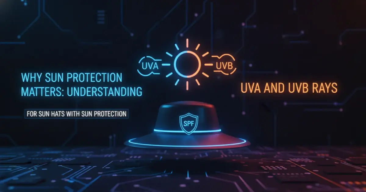 Illustration of Why Sun Protection Matters: Understanding UVA and UVB Rays