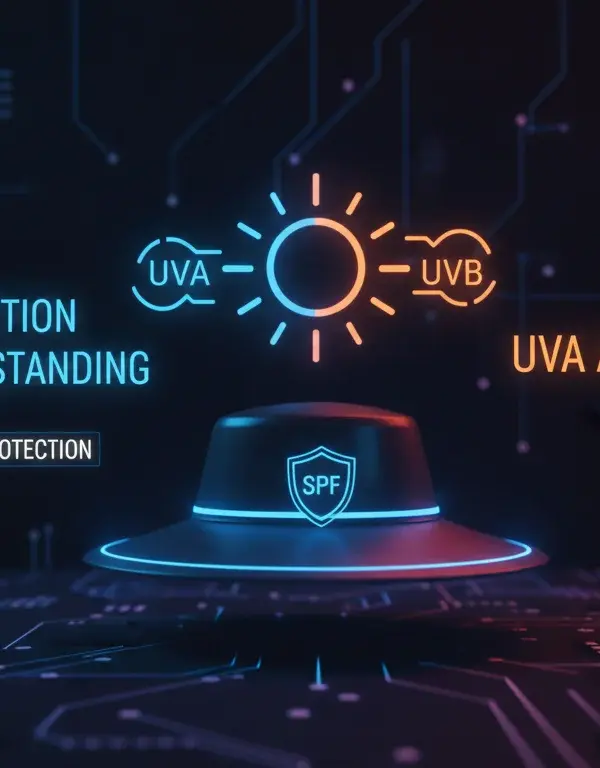 Illustration of Why Sun Protection Matters: Understanding UVA and UVB Rays