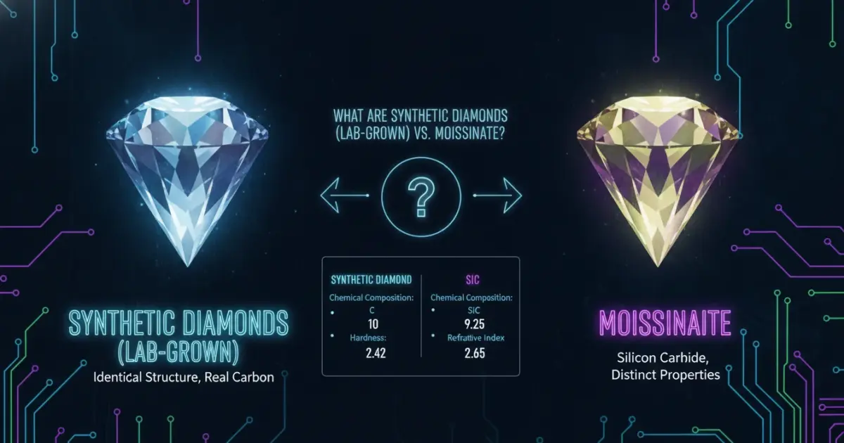Illustration of What Are Synthetic Diamonds (Lab-Grown)?