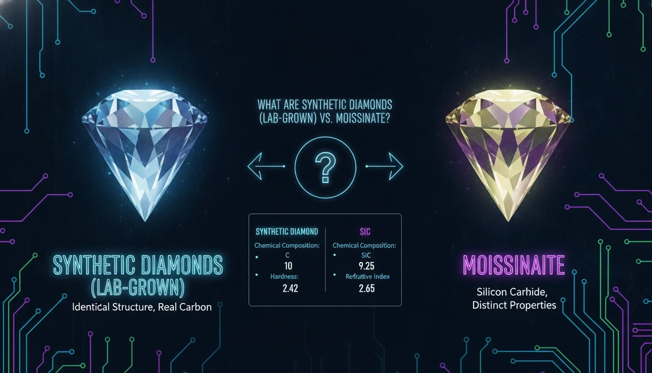 Illustration of What Are Synthetic Diamonds (Lab-Grown)?