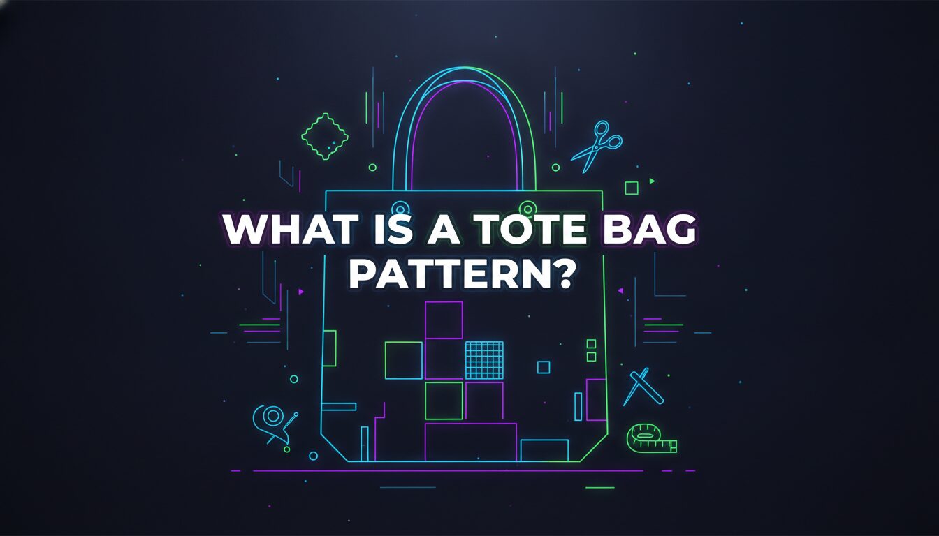 Illustration of What Is a Tote Bag Pattern?