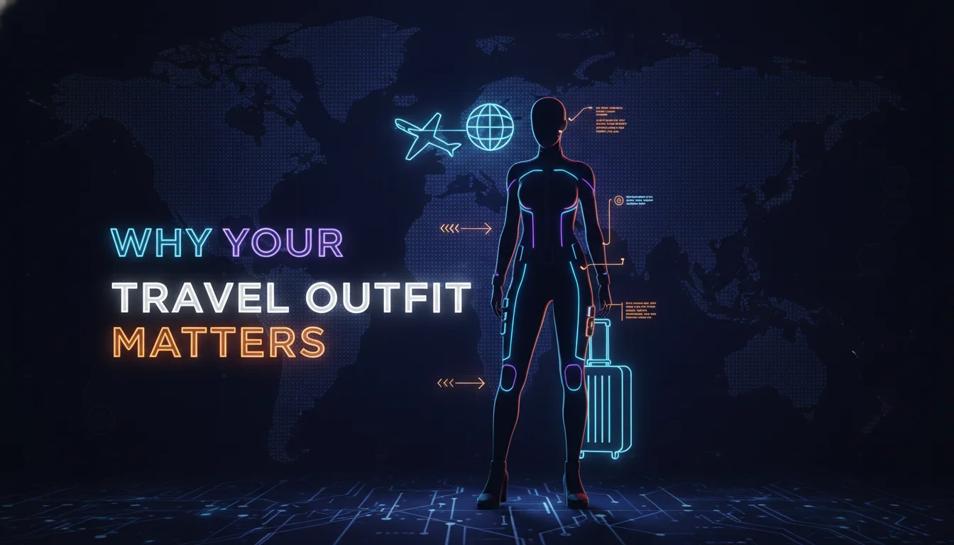 Illustration of Why Your Travel Outfit Matters