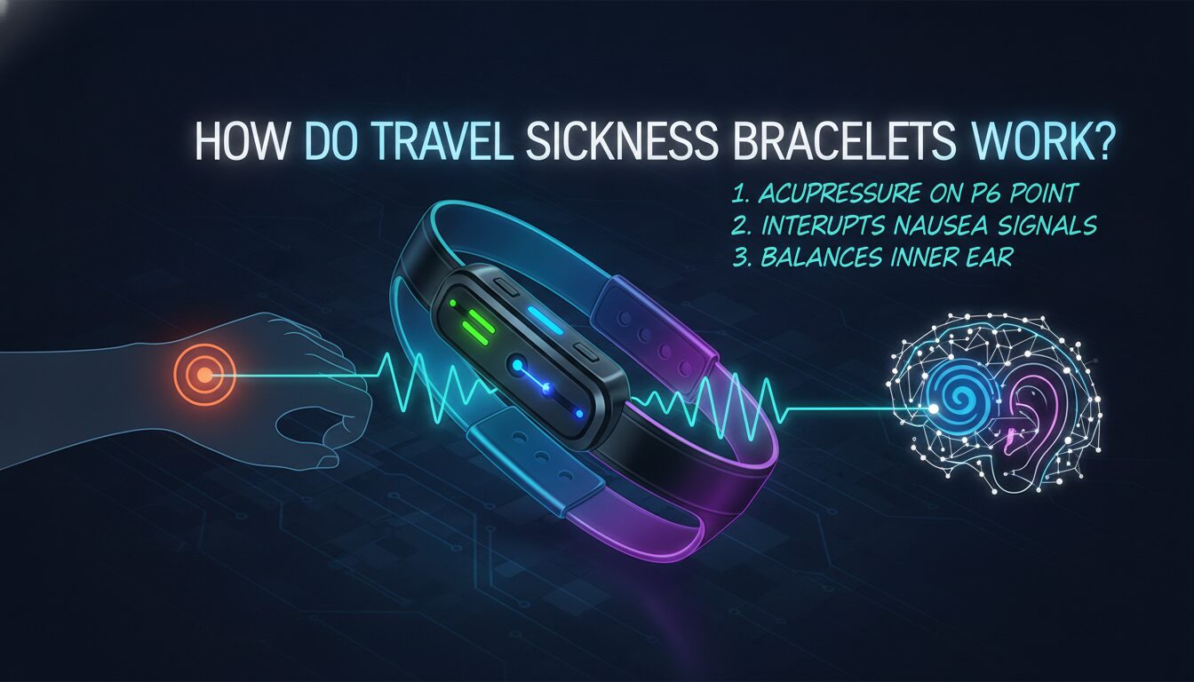 How Do Travel Sickness Bracelets Work? — illustrated overview