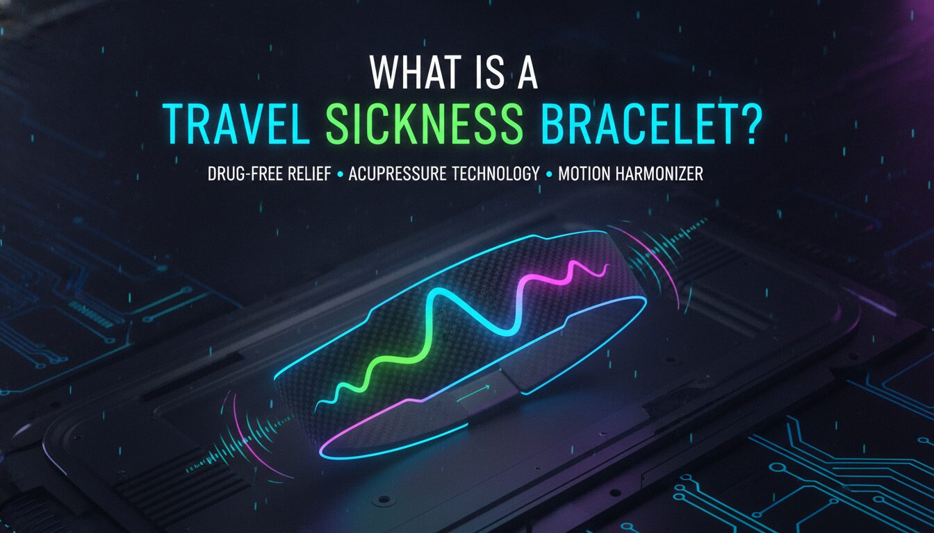 Illustration of What Is a Travel Sickness Bracelet?