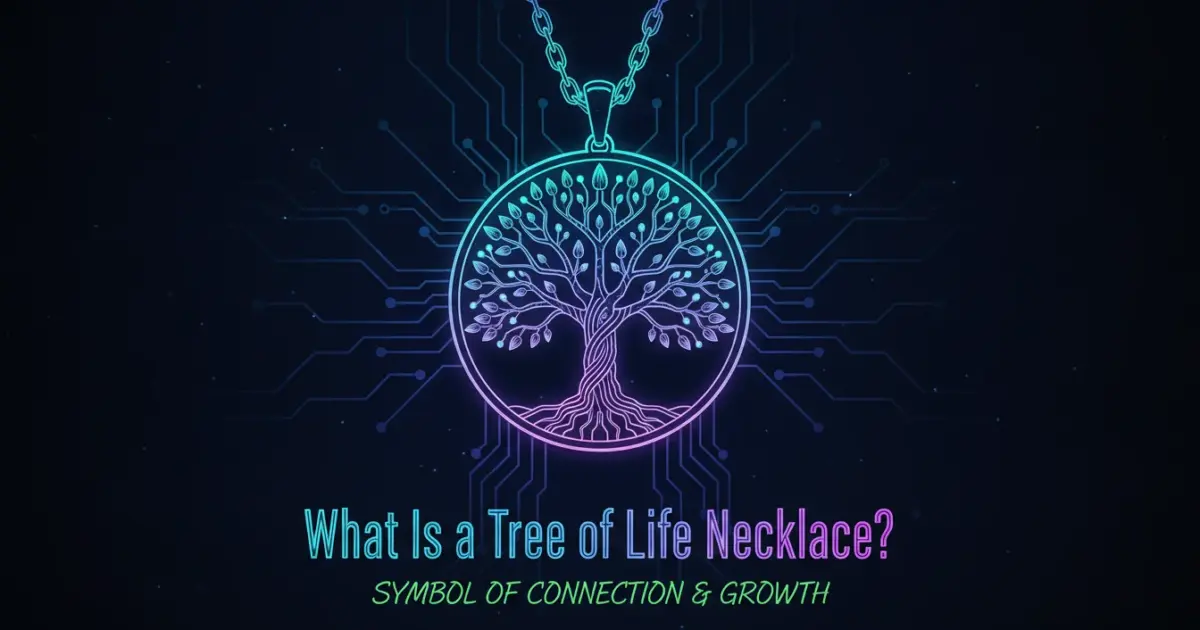 Illustration of What Is a Tree of Life Necklace?