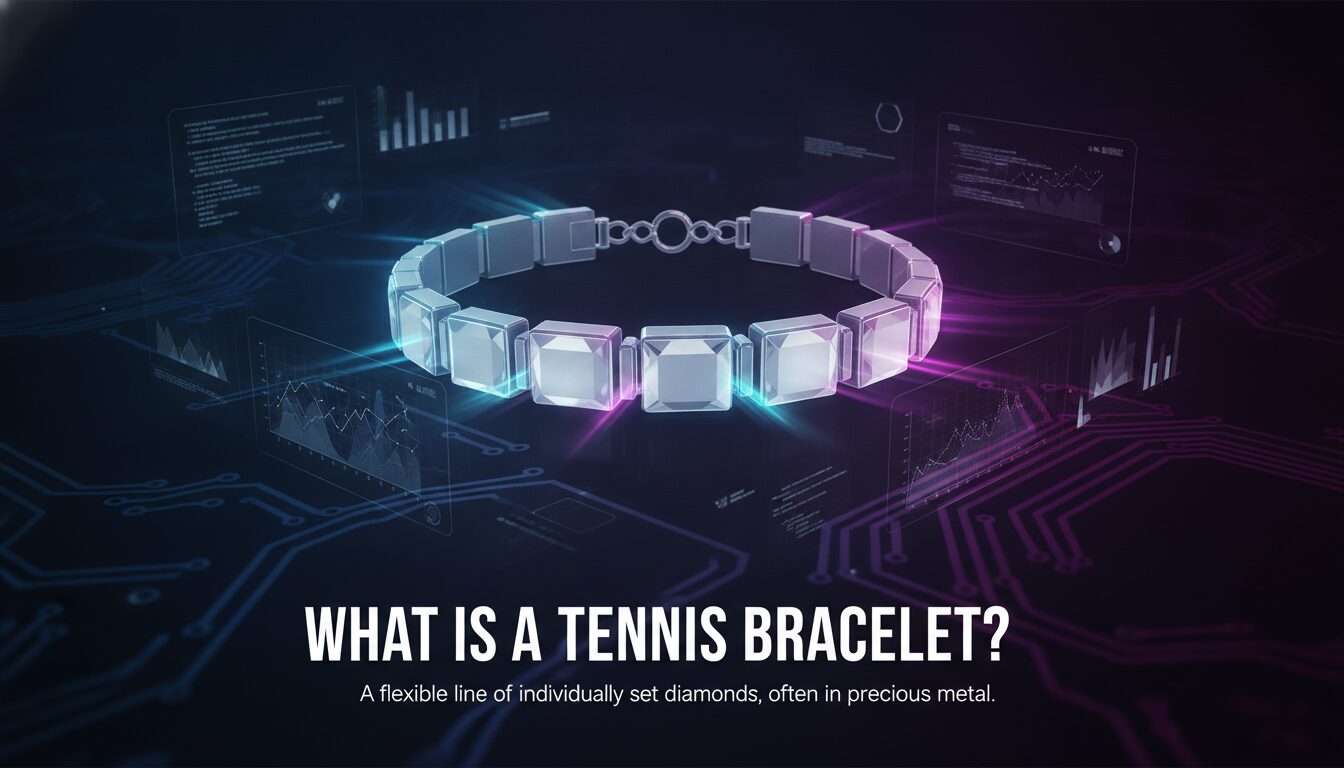 Illustration of What Is a Tennis Bracelet?