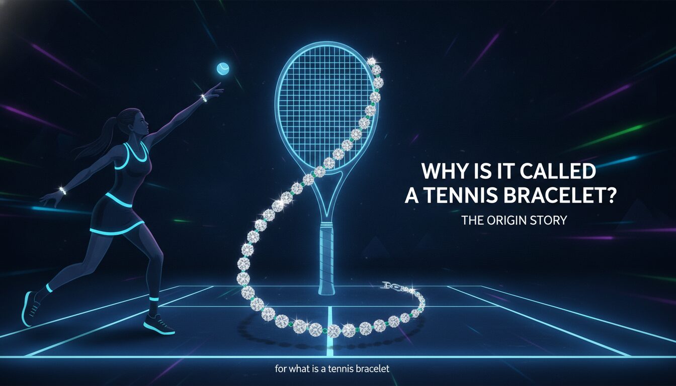 Why Is It Called a Tennis Bracelet? The Origin Story — illustrated overview